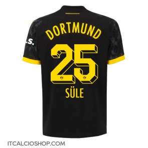 Borussia Dortmund Niklas Sule #25 Seconda Maglia 2023-24 Manica Corta